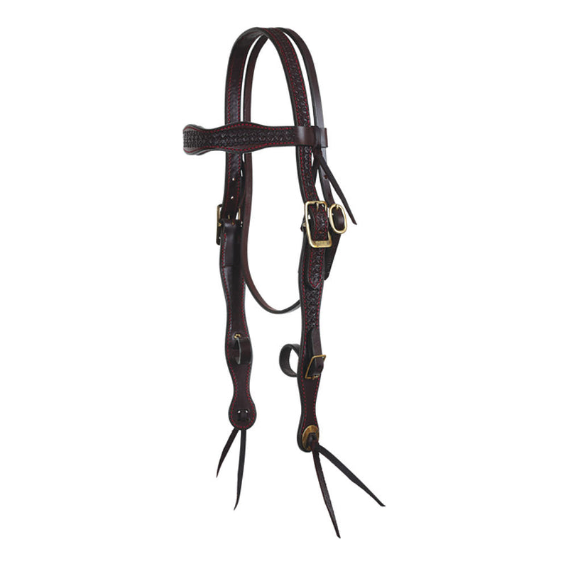 Heritage Chestnut High Plains Browband Headstall