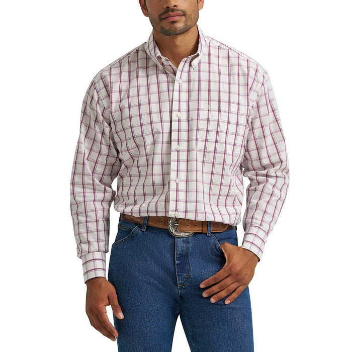Men's Sangria Plaid Classic Shirt