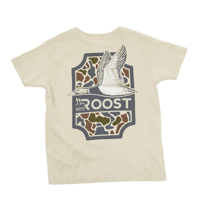 Boy's Sand Roost Camo Shield Tee Shirt
