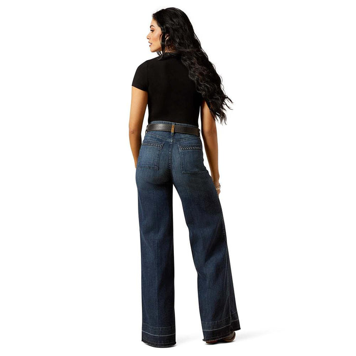 Women's Jill Pasadena Ultra High Rise Wide Leg Jeans