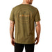 Men's Military Green Ropers Seal Tee Shirt