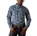 Men's Sergio Fitted Dark Blue Shirt