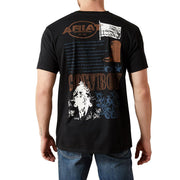 Men's Black Maximal Collage Tee Shirt