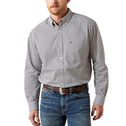 Men's William White Print Shirt