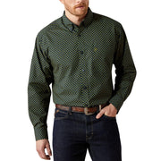 Men's Waylon Navy Print Shirt