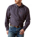 Men's Wrinkle Free Briggs Navy Shirt