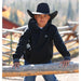 Boy's Small Logo Black Hoodie