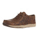Men's Clearcut Low Brown Turtle Embossed Casual Shoe