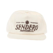 Men's Cream Felt Logo Cap