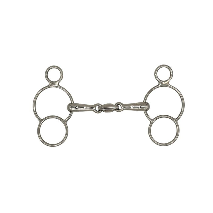 Double Jointed Whistle Mouth 2 Ring 5in