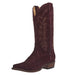 Women's Wine Vamp 13In Wine Embroidered Top Boot