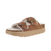 Women's Hearsay Tobacco Faux Suede Lined Sandal