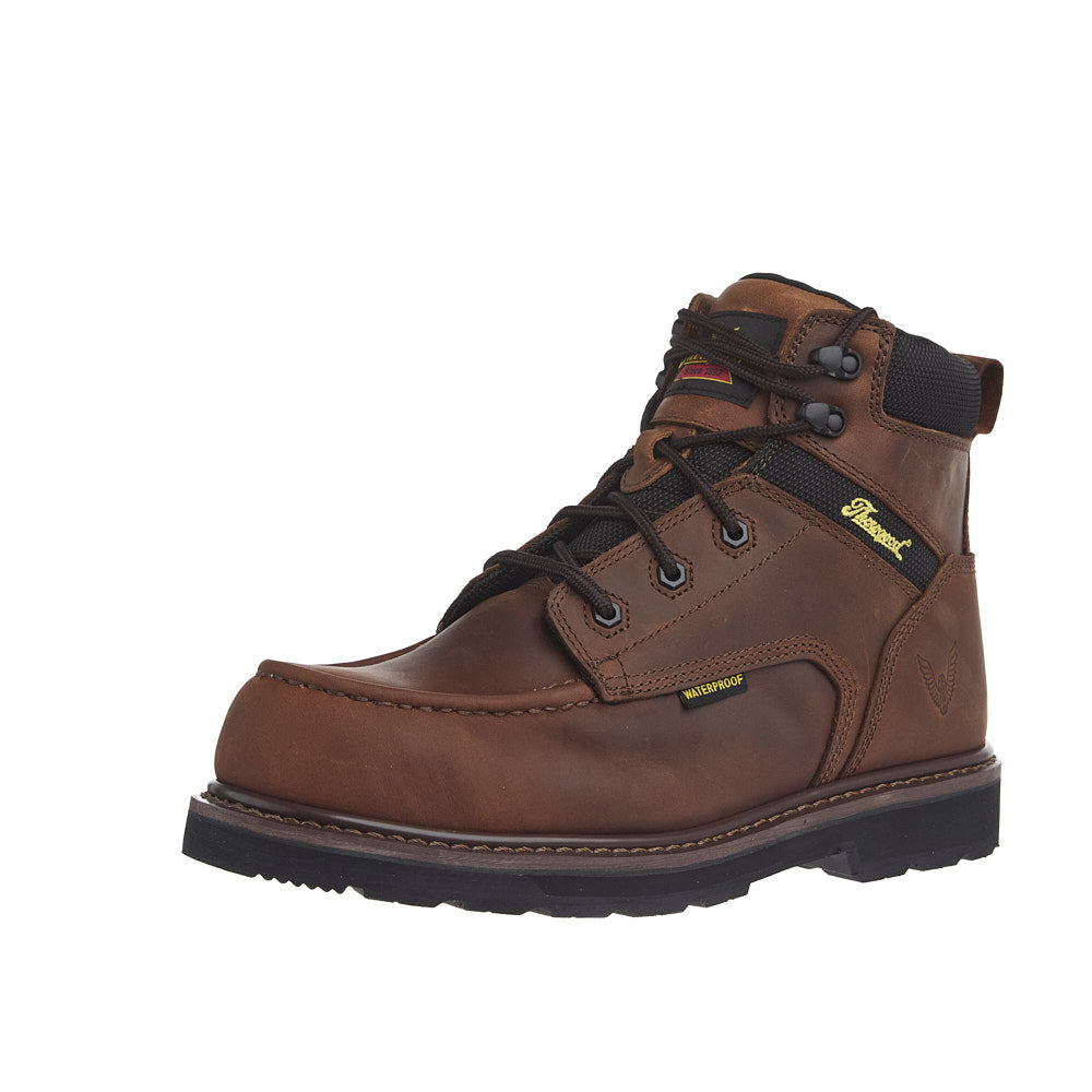 Thorogood Men's Jobsite 6In WP Composite Moc Toe Work Boot — NRS