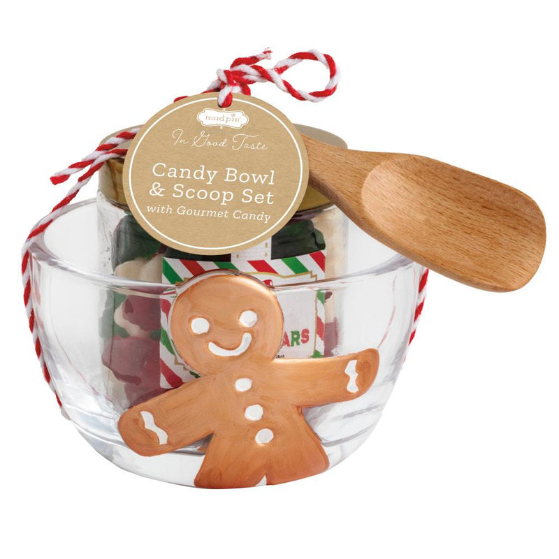 Gingerbread Candy Bowl Gift Set