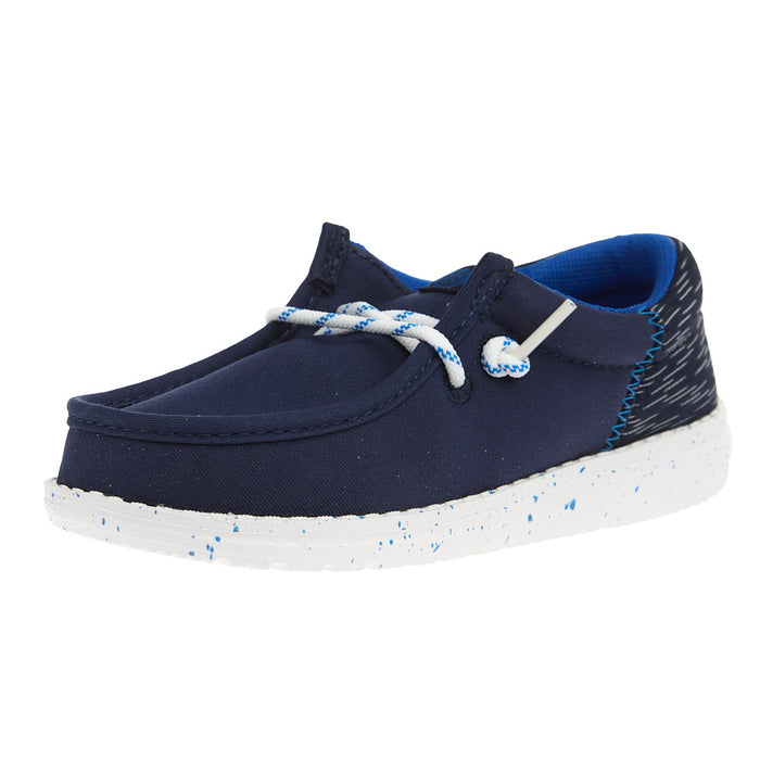 Youth Wally Funk Blue Jersey Jacquard