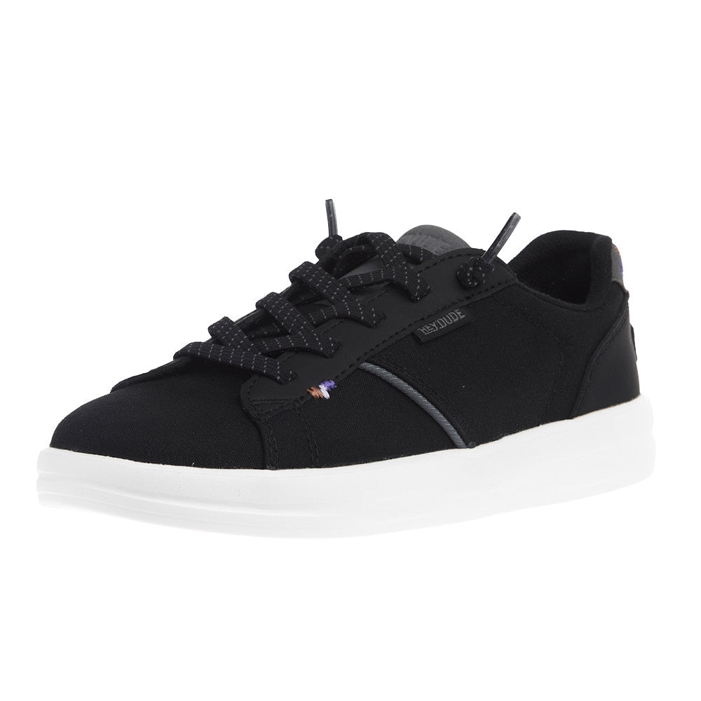 Hey Dude Women's Karina Duo Textile Black Casual — NRS