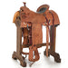 Used 15in Bull Hide Team Roping Saddle