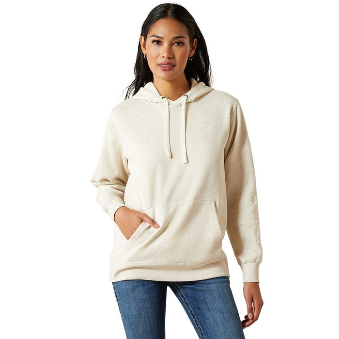 Women's Oatmeal 2.0 Logo Hoodie