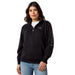 Women's Black Foundation 1/2 Zip Sweatshirt