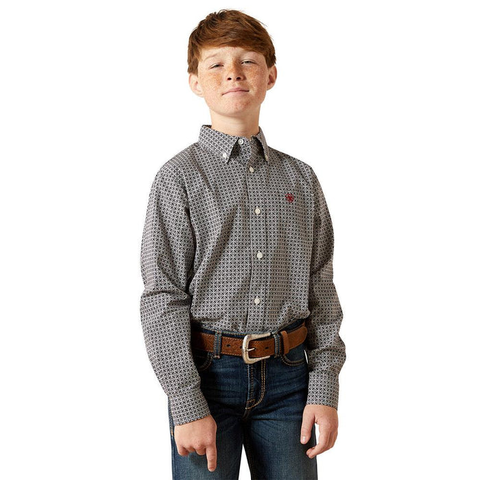 Boy's Tobias Black Shirt