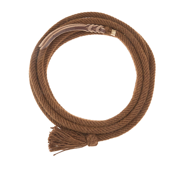 5/8in x 22ft Cherrywood 100% Alpaca Mecate Reins