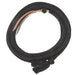 5/8in x 22ft Black 100% Alpaca Mecate Reins