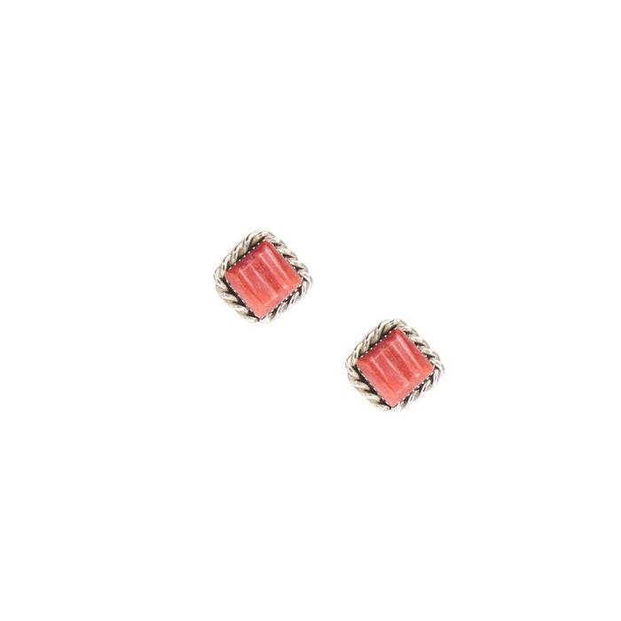 Spiny Oyster Stud Earrings