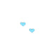 Turquoise Heart Earrings