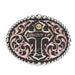 Tri-Color Cowboy Up Attitude Buckle