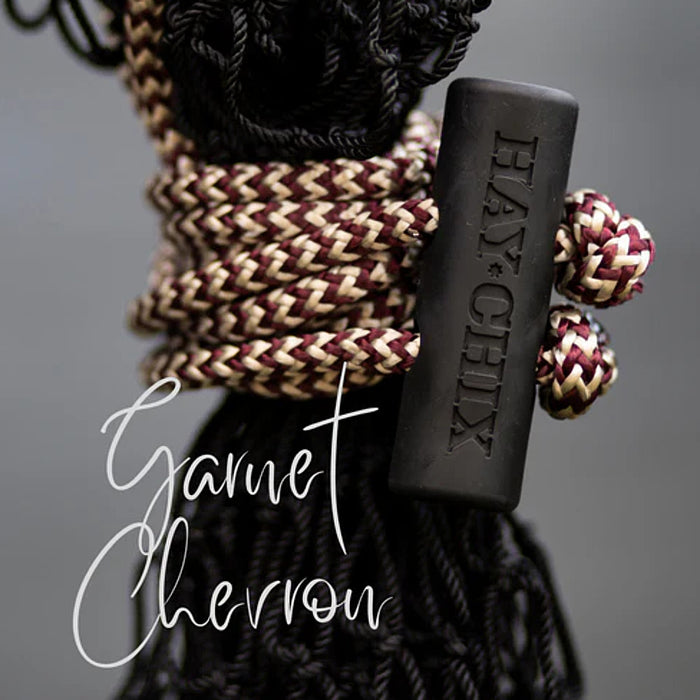 Garnet Cheveron Half Bale Net