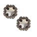 Sterling Silver Cross Stud Earrings