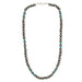 Navajo Pearl with Turquoise Bead Necklace