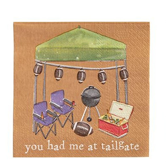 You Had Me At Tailgate Napkins