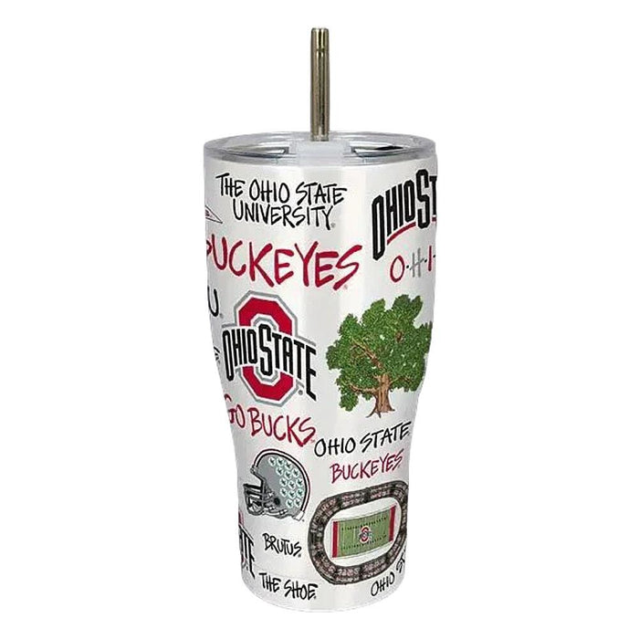 OSU Icon Metal Tumbler