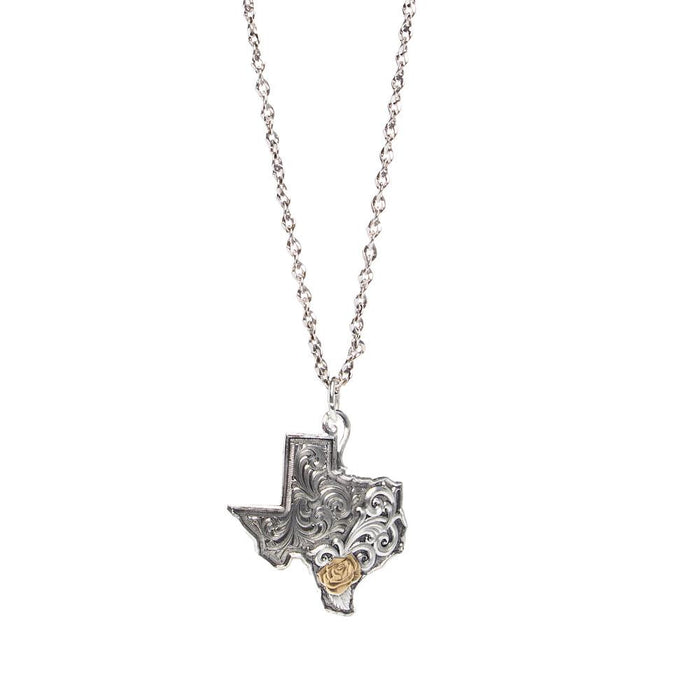 Yellow Rose of Texas Necklace