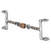 Cristy Gag Sweet and Sour Twisted Wire with Roller Draw Gag Bit