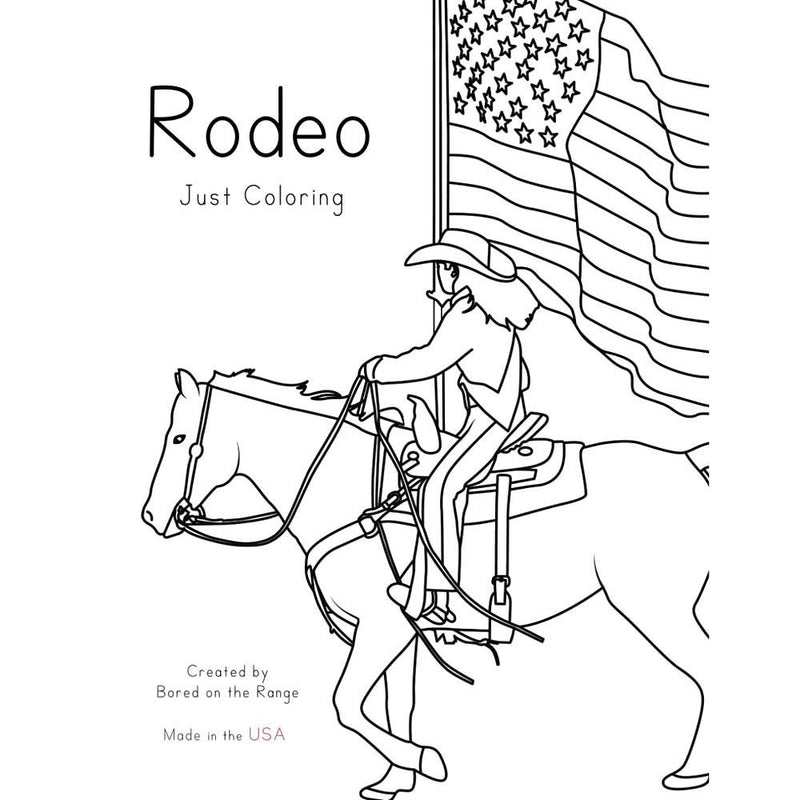 Rodeo Coloring Book