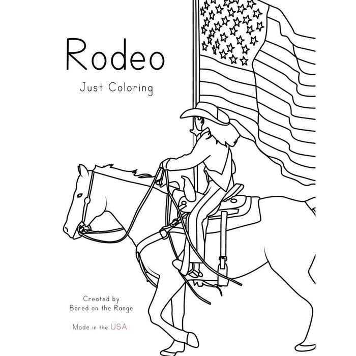 Rodeo Coloring Book