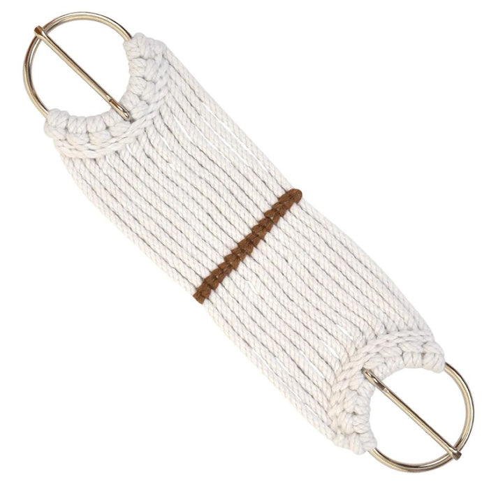 White 15 Strand Pony Cinch