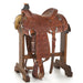 Used 14in Fully Tooled Team Roping Saddle