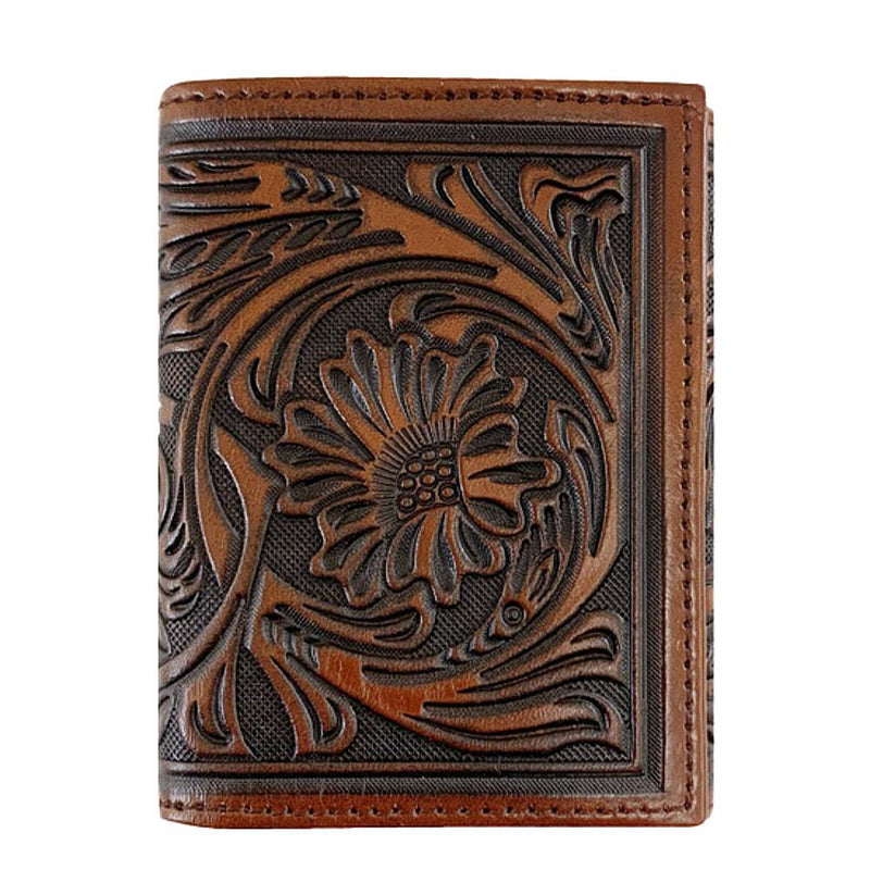 Stetson Tooled Trifold