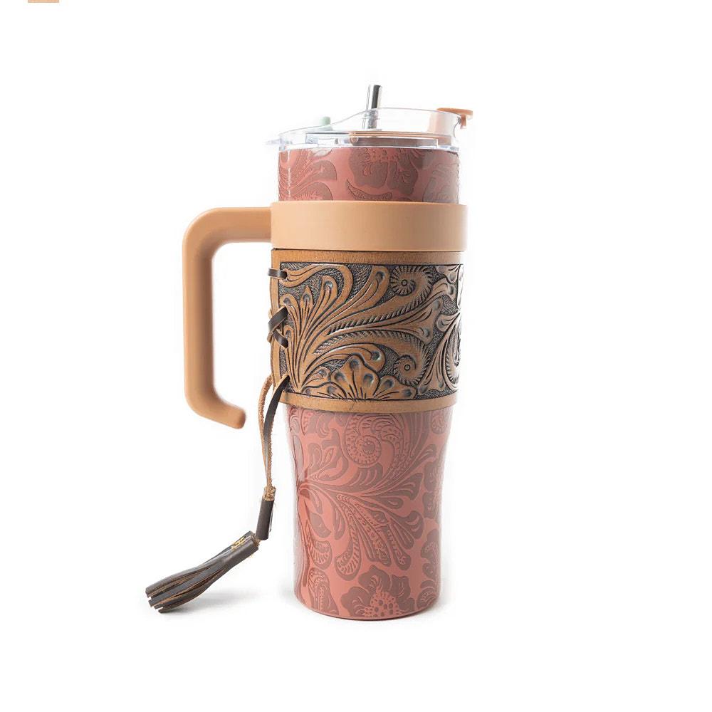 Myra Wide Wyoming Brown Tumbler — NRS