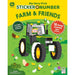 John Deere Kids Sticker by Number Farm & Friends