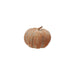 Metal & Paper Mache Orange Pumpkin