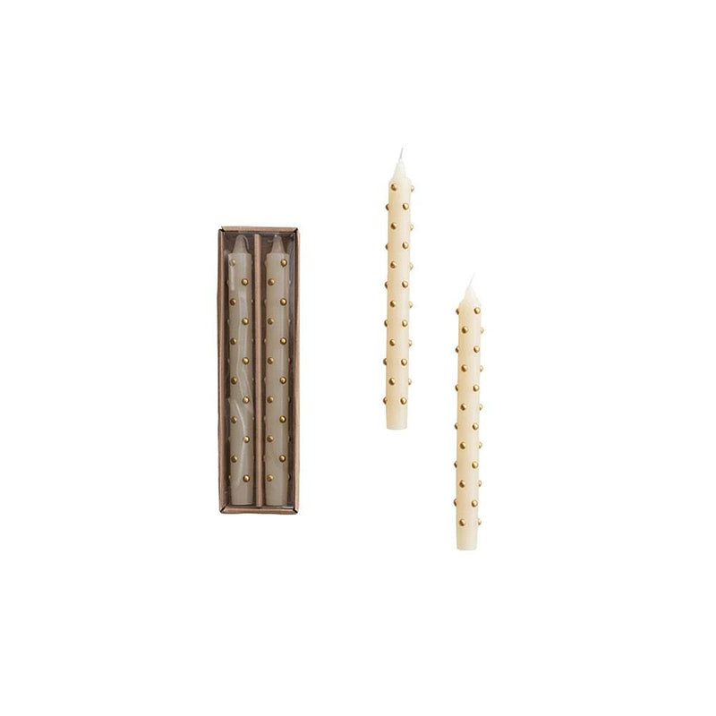 3D Dot Unscented Taper Candles