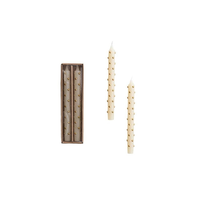 3D Dot Unscented Taper Candles