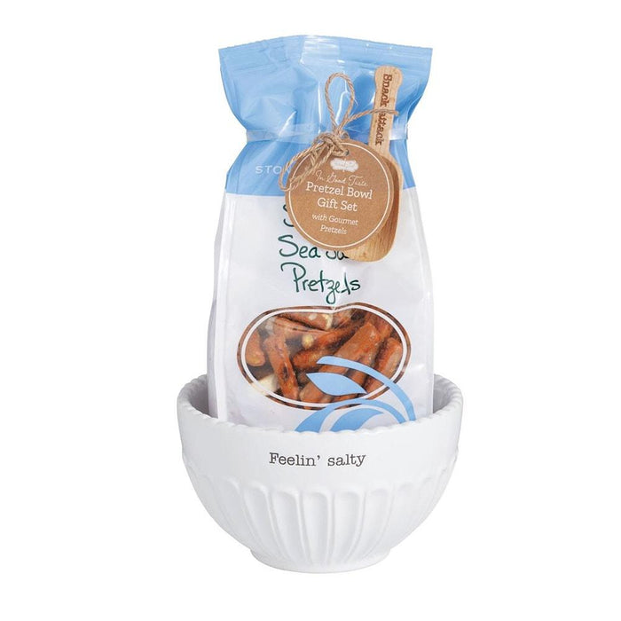 Snack Bowl & Pretzel Set