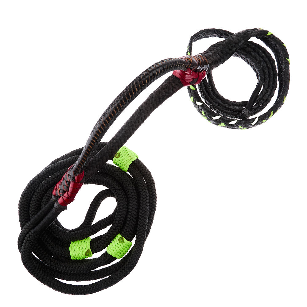 Estor Pro Ropes Mx Bull Ropes Brazilian Right Handed 7/8in Double Braid Lime Adult Pro