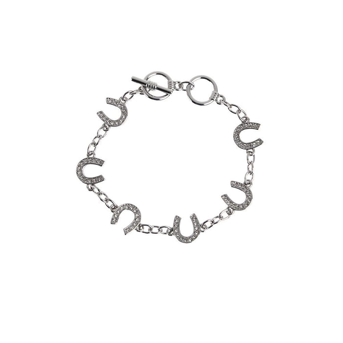 Lucky Horseshoe Link Bracelet