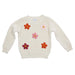 Girl's Pink Daisy Sweater
